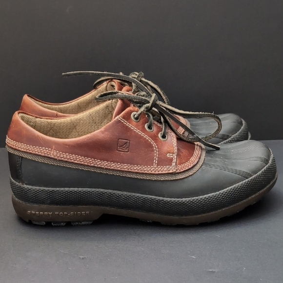 Mens Sperry's Top Sider ,Thinsulate Leather Non Marking Cold Bay 3 Eye Boot,8M - Picture 4 of 9